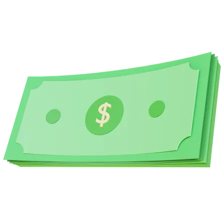 Free Dinero  3D Icon