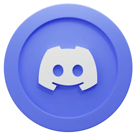 Free Discord  3D Icon