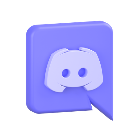 Free Discord  3D Icon