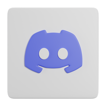 Free Discord  3D Icon