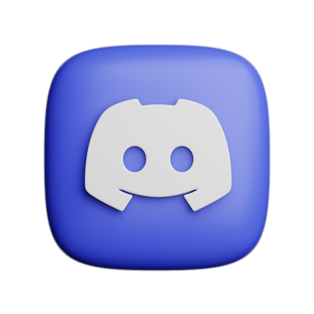 Free Discord  3D Icon
