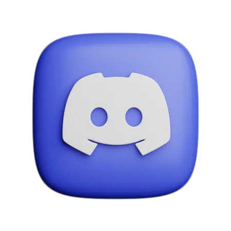 Free Discord  3D Icon