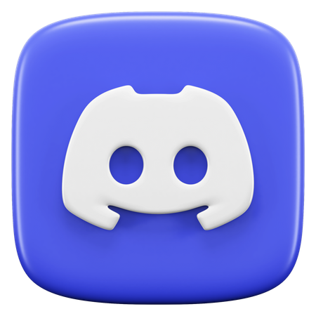 Free Discord  3D Icon