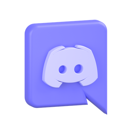 Free Discord  3D Icon