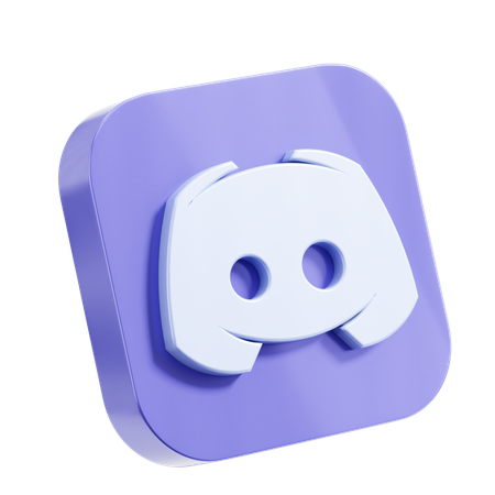 Free Discord  3D Icon