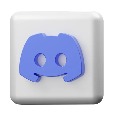 Free Discord  3D Logo