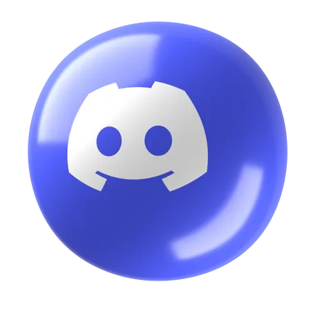 Free Discord 3 D Logo 3D Icon