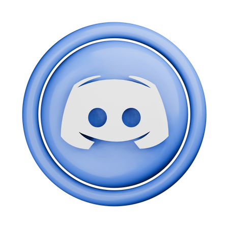 Free Discord Logo  3D Icon