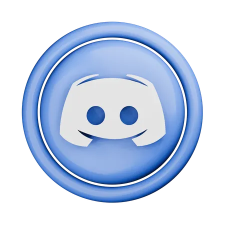 Free Discord Logo  3D Icon