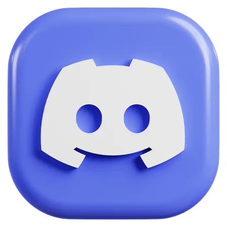 Free Discord Logo  3D Icon