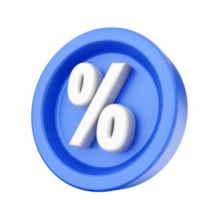 Free Discount Tag  3D Icon