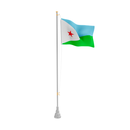 Free Djibouti  3D Icon