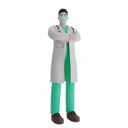 Free Doctor 3D Illustration