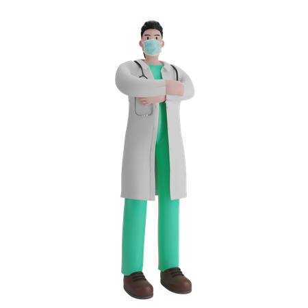 Free Doctor  3D Illustration