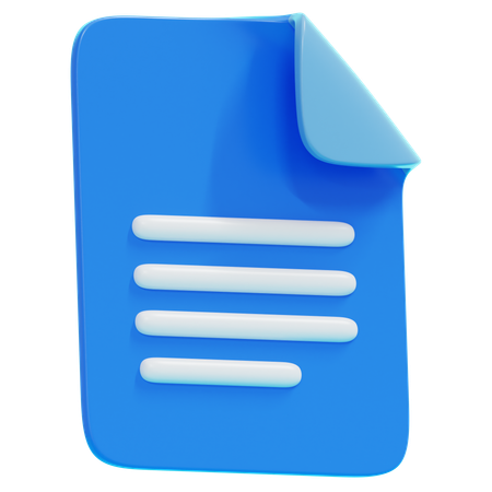 Free Documentos de google  3D Icon