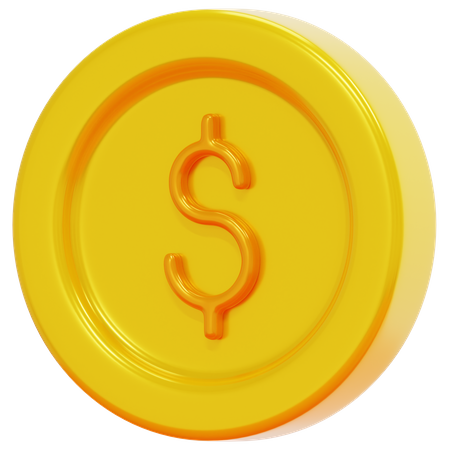 Free Dollar  3D Icon