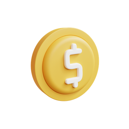 Free Dollar  3D Icon