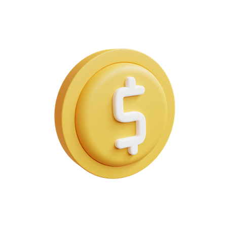 Free Dollar  3D Icon