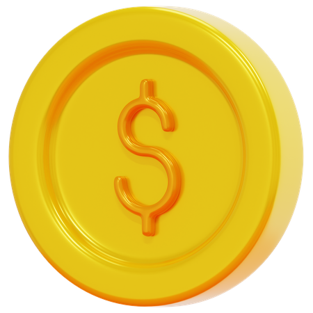 Free Dollar 3D Icon