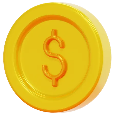 Free Dollar 3D Icon