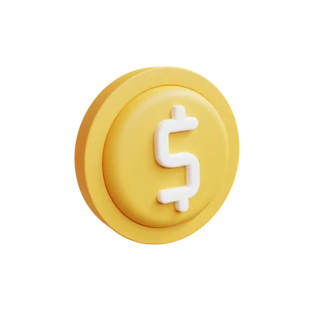 Free Dollar  3D Icon