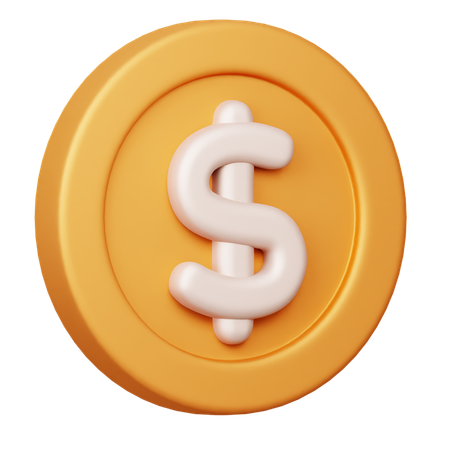 Free Dollar USD  3D Icon