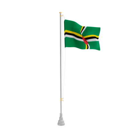 Free Dominica  3D Icon
