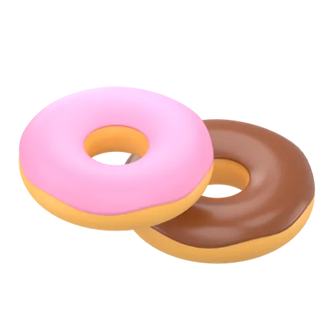 Free Donut  3D Icon