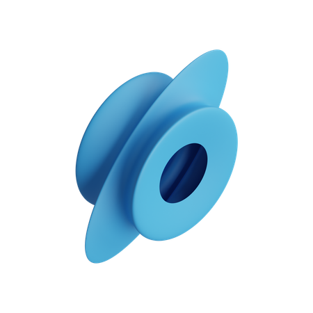Free Donut flying saucer  3D Icon