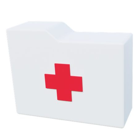 Free Dossier médical  3D Icon