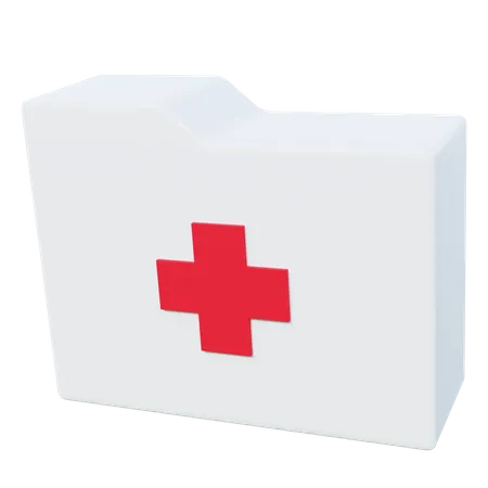 Free Dossier médical  3D Icon