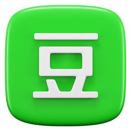 Free Douban  3D Icon