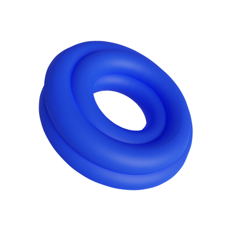 Free Double circle 3D Illustration