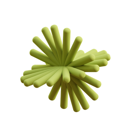 Free Double Circle Noodle Fan  3D Icon