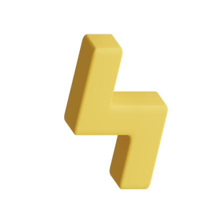 Free Double L Shape  3D Icon