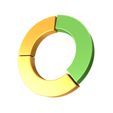 Free Doughnut Chart  3D Icon
