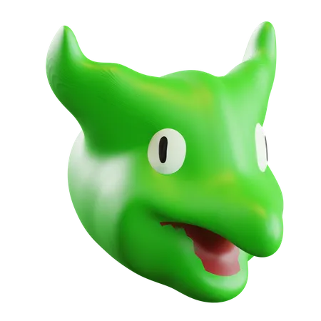 Free Dragon Head  3D Icon