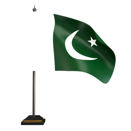 Free Drapeau pakistanais  3D Icon