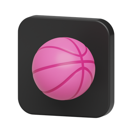 Free Dribbble  3D Illustration