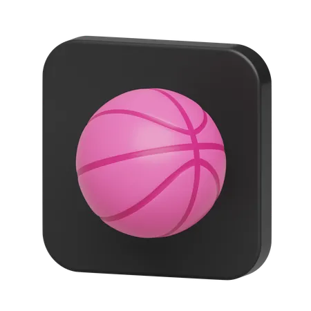 Free Dribbble  3D Illustration