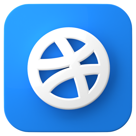 Free Dribbeln  3D Icon