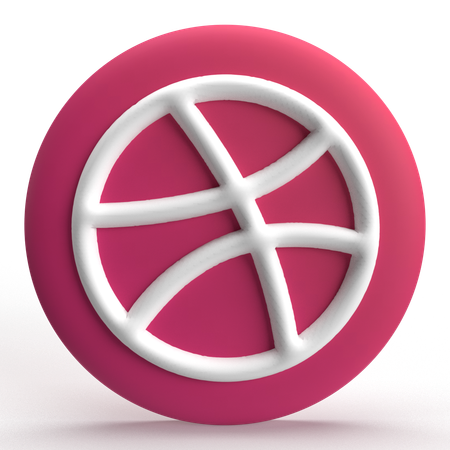 Free Dribble  3D Icon