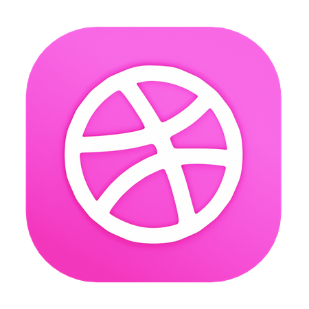 Free Dribble  3D Icon