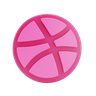 dribble 3d logo