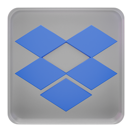 Free Dropbox  3D Icon