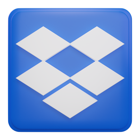 Free Dropbox  3D Icon