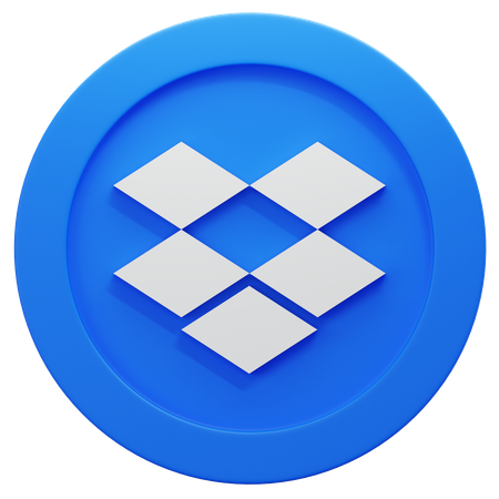 Free Dropbox  3D Icon