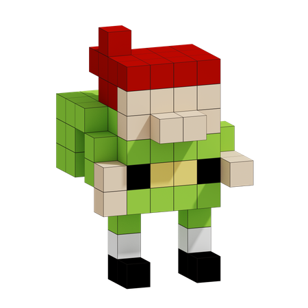 Free Elfo de Natal  3D Icon