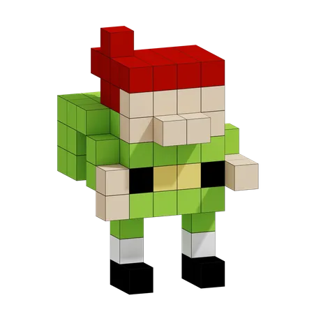 Free Elfo de Natal  3D Icon