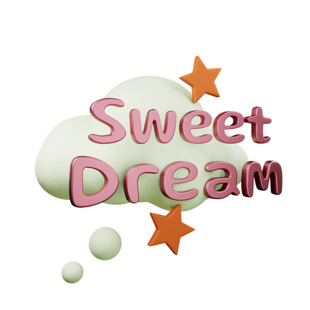 Free Dulces sueños  3D Illustration